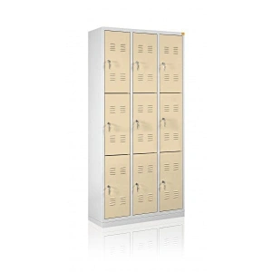 Szafa skrytkowa szkolna BHP/3/9MG