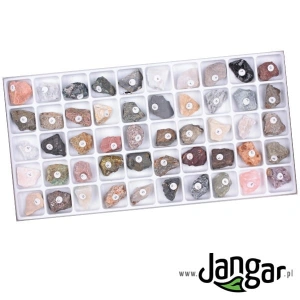 Zestaw klasowy skał i minerałów