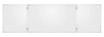 Tablica szkolna Tryptyk biała gładka 170x100 /340x100