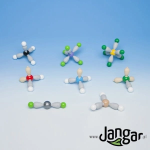 Kształty cząsteczek – 8 modeli