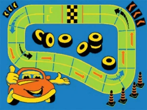 Dywan Weliro Tor - Niebieski