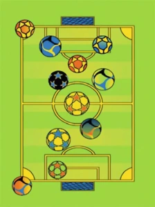 Dywan Weliro Stadion - Zielony