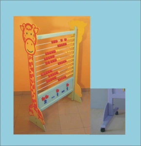 Liczydło z żyrafą jezdne