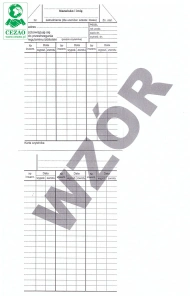 KARTA CZYTELNIKA /250 SZT. W OPAKOWANIU/