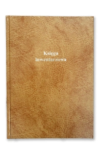 Księga inwentarzowa (twarda oprawa, 100k.)