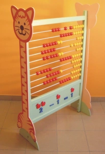 Liczydło z kotem stacjonarne