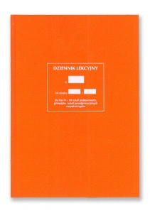  Dziennik lekcyjny dla klas IV - VIII szkół podstawowych, gimnazjów i szkół ponadgimnazjalnych wszystkich typów MEN-I/3a. 8-godzinny
