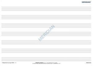 Tablica pięciolinia - ścienna plansza dydaktyczna 160x120