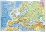 Mapa fizyczna Europy (z elementami ekologii) 200x150